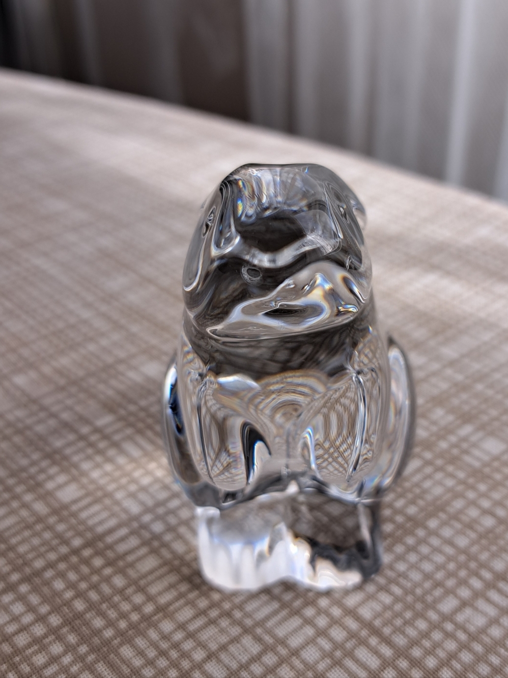 Baccarat France Crystal Rabbit Paperweight - Picture 2 of 10